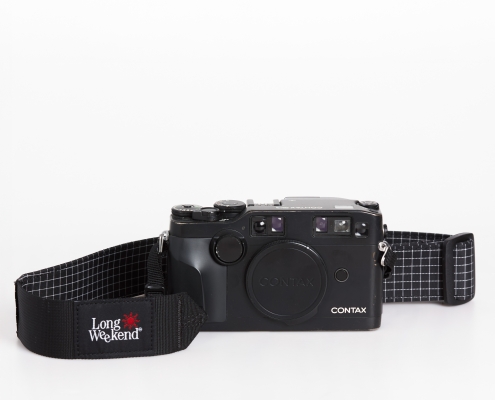 Long Weekend – Adjustable Camera Neck Strap – Black