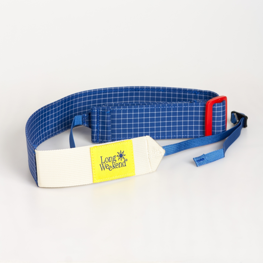 Long Weekend – Adjustable Camera Neck Strap – Creme Multi